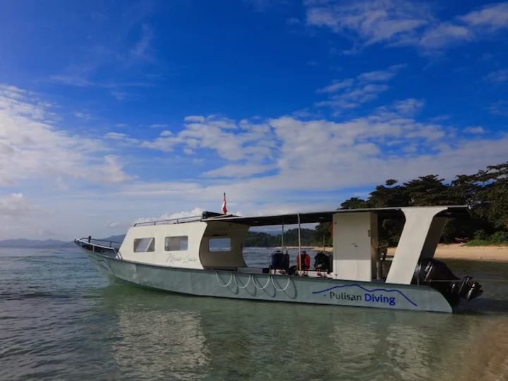 Sulawesi: Pulisan Jungle Beach Resort - Dive Boat