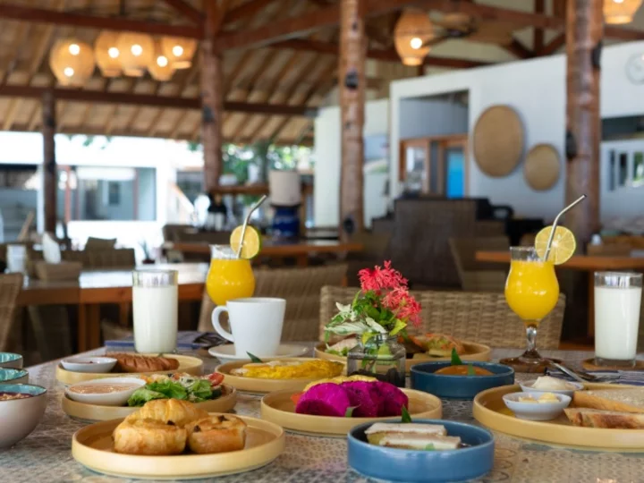 Breakfast in Murex Resort Bangka, North Sulawesi