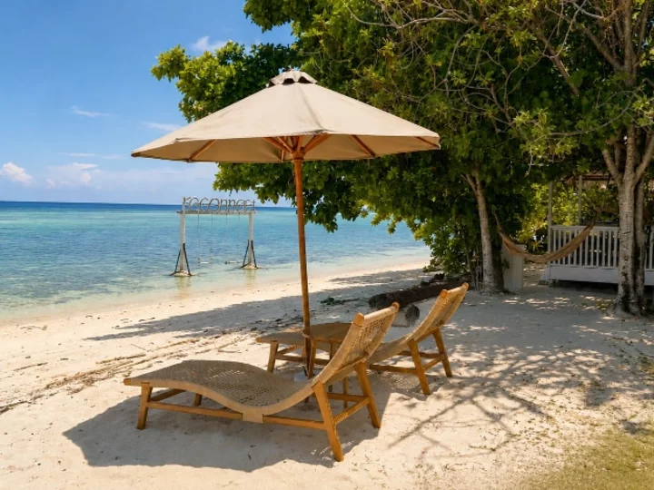 Reconnect Resort, Buka-Buka Island: Deck Chairs to Relax on the Beach