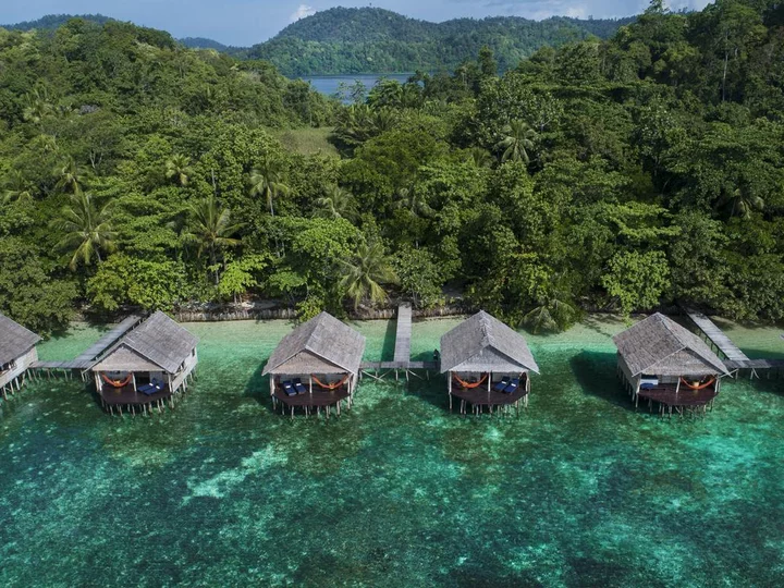 Papua Paradise Eco Resort: Superior Bungalows with Jungle in the Background