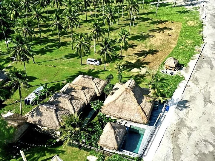  A bird's eye view of Sumba Beach House