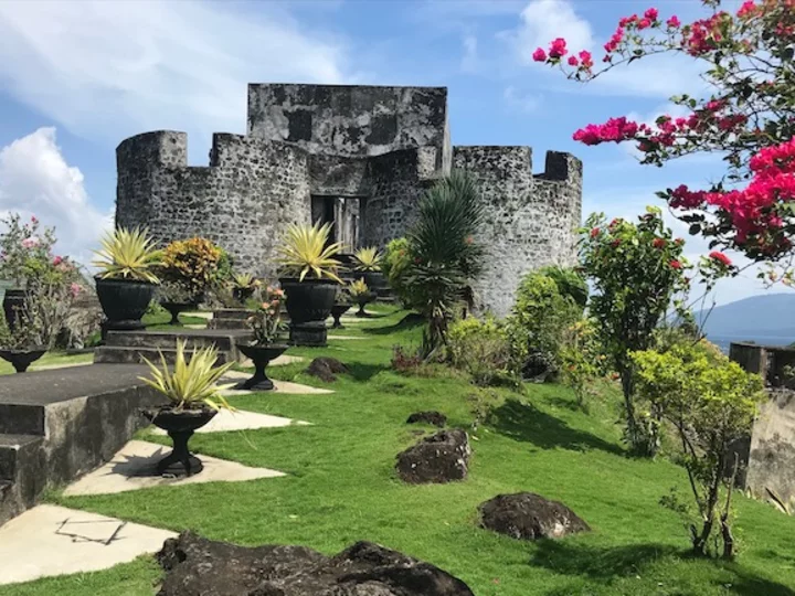 Moluccas: Fortification on the island of Ternate
