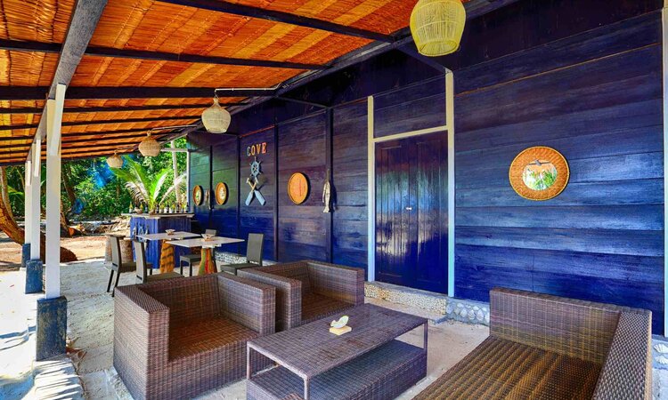 Cove Eco Resort, Raja Ampat: Resort Restaurant