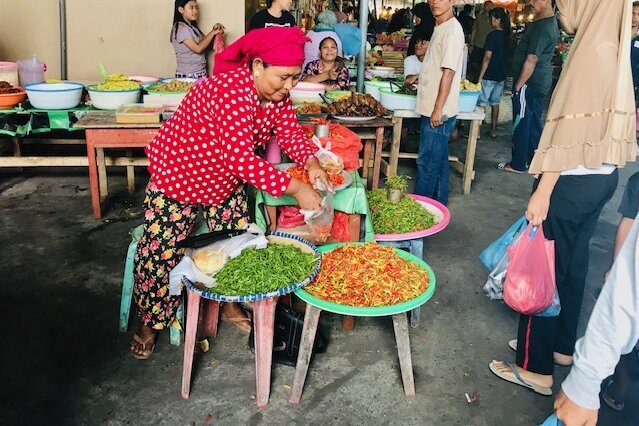 Tobelo Markt Halmahera