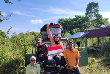 Sumbawa, Indonesien: Per 4x4 Jeep geht's hinauf zum Tambora Vulkan