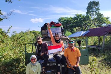 Sumbawa, Indonesia: By 4x4 jeep up to Tambora volcano