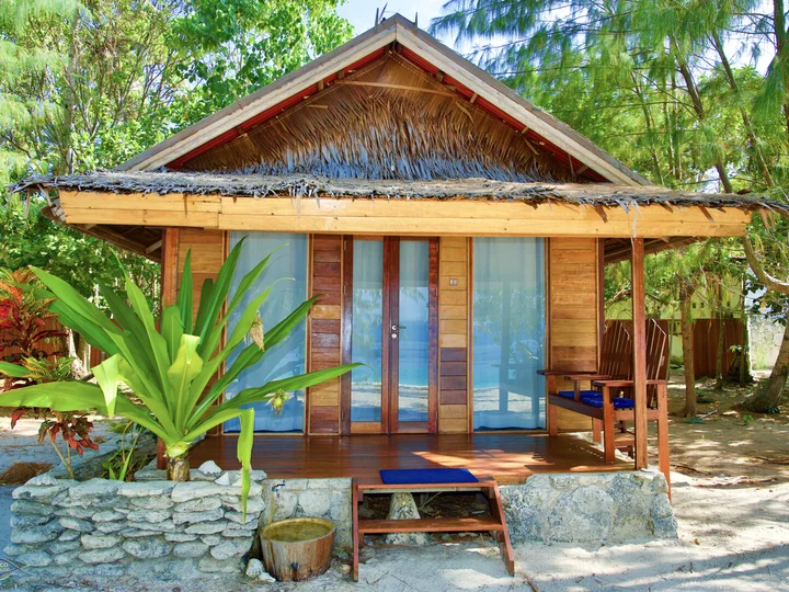  Superior Cottage exterior view Agusta Eco Resort Raja Ampat