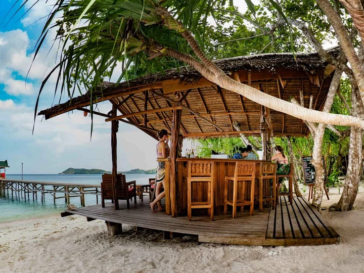  Raja Ampat Biodiversity Nature Resort Bar, Indonesien