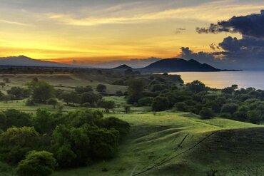 Sumbawa Island, Indonesia: Sunrise over Doroncanga