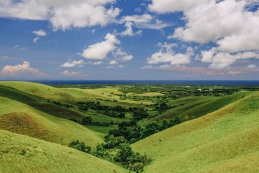 Indonesia, Sumba Island: Savannah landscape