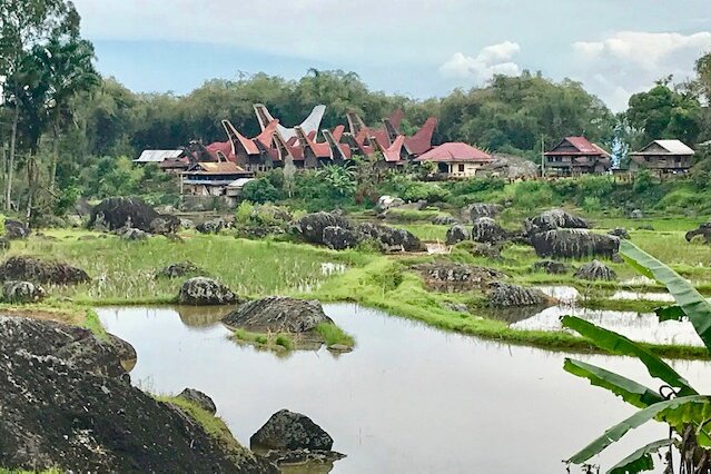  Sulawesi picturesque Toraja village