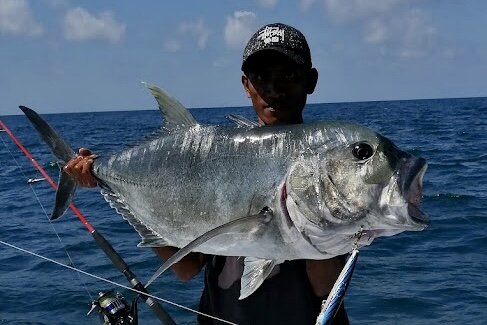 Eco Resort Sumba Dream, Insel Sumba: Großer Fischfang beim Sport-Fishing 