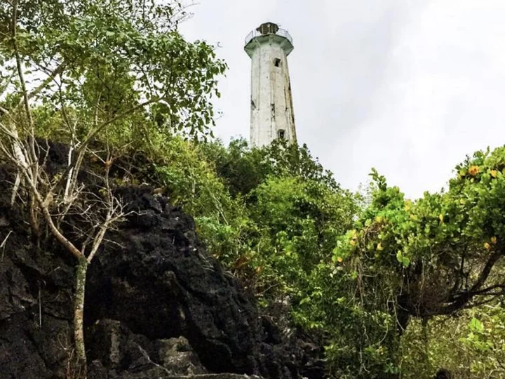 Sulawesi, Indonesia: Lighthouse on Pulau Labengki