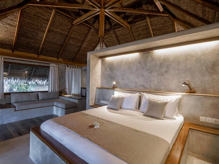 Sulawesi, Bangka Island: Coral Eye Resort Villa - Interior view