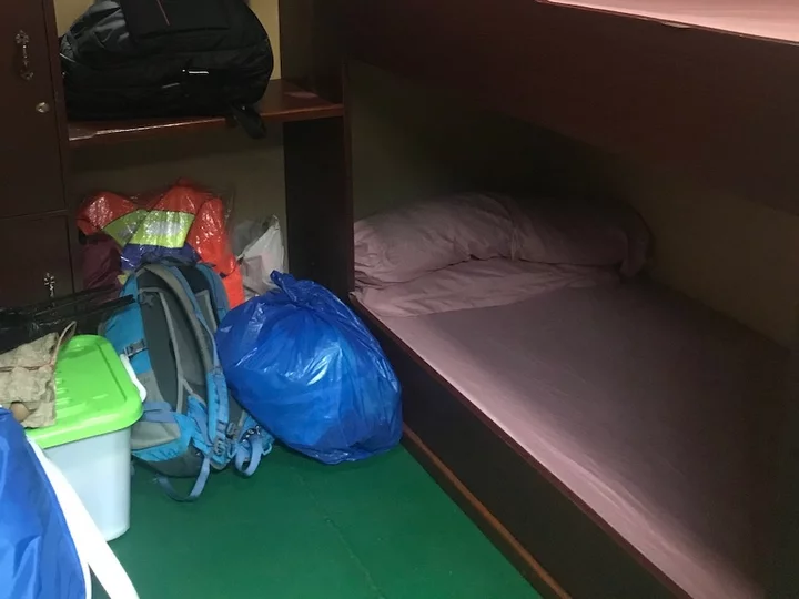 Moluccas: Night ferry, 1. class sleeping cabin