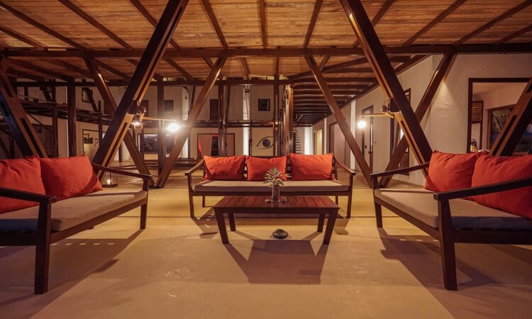 Coral Eye Resort, Bangka Island: Upper Terrace