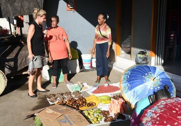Molukkeninsel Halmahera: Markt in abgelegener Inselregion
