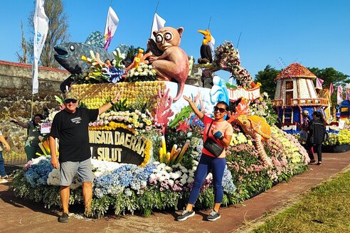 Sulawesis International Flower Festival in Tomohon