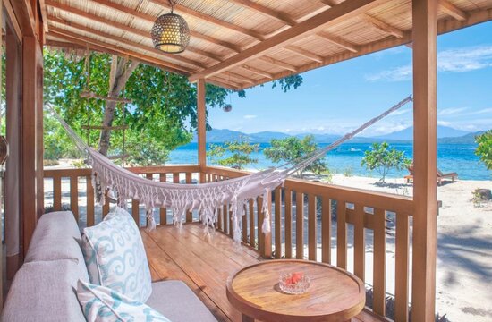 Kuda Laut Resort - Siladen Island, North Sulawesi: View from Beach Villa Terrace