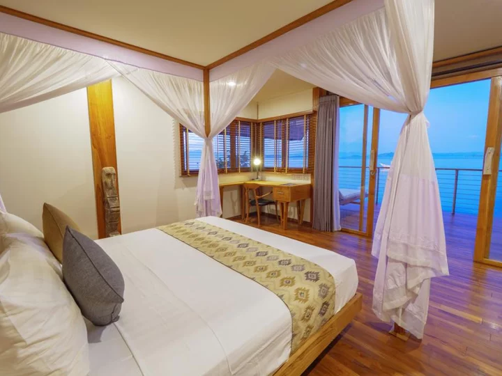 Grand View Beach Room with Ocean View; Komodo Resort, Komodo National Park