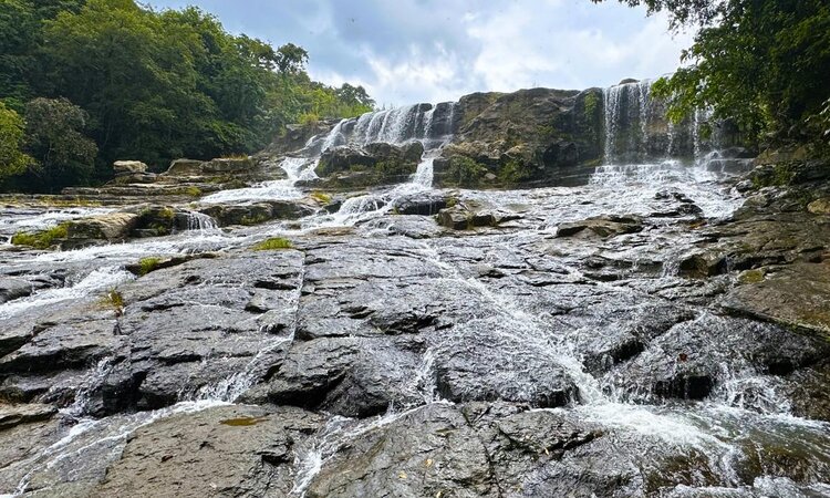 Waterfall east Sumbawa, Indonesia 