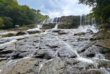 Waterfall east Sumbawa, Indonesia 