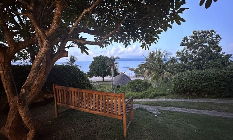 Semawa Seaside Cottage: Seat with a View
