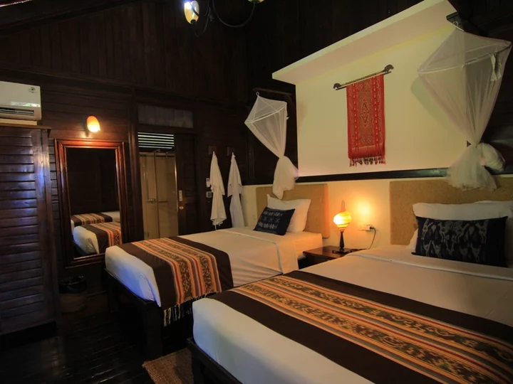 Sumbawa Island, Samawa Seaside Cottages: Two Bedroom Cottage Interior View Twinbed Room