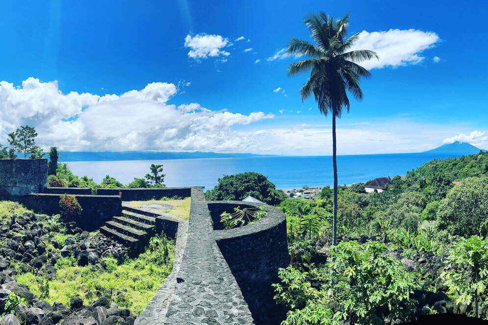 Fort Torre, Tidore Island, Moluccas