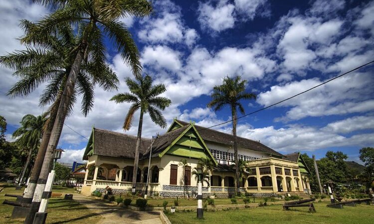 Sultan's Palace in Bima in East Sumbawa - Indonesia, Lesser Sunda Islands