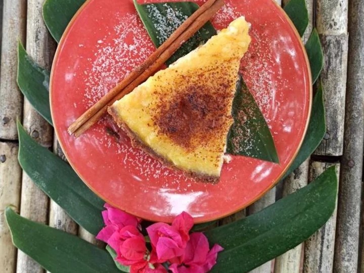 Moro Ma'Doto Resort Restaurant: Pineapple Cheesecake