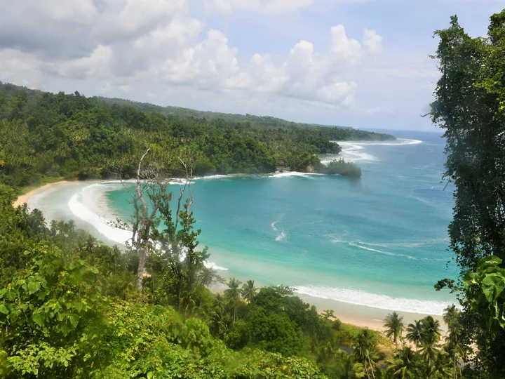 Untouched island world of the Moluccas: spice island Morotai, Indonesia