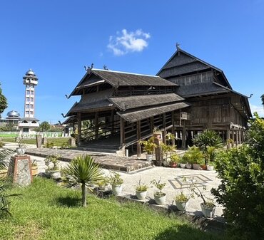 Sultanspalast in Sumbawa Besar, Kleine Sundainseln/ Indonesien