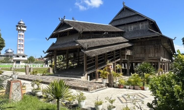 Sultanspalast in Sumbawa Besar, Kleine Sundainseln/ Indonesien