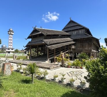 Sultan's Palace in Sumbawa Besar, Lesser Sunda Islands/Indonesia