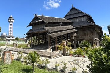 Sultan's Palace in Sumbawa Besar, Lesser Sunda Islands/Indonesia