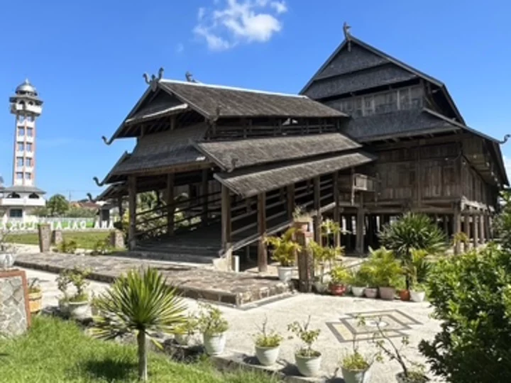 Sultan's Palace in Sumbawa Besar, Lesser Sunda Islands/Indonesia