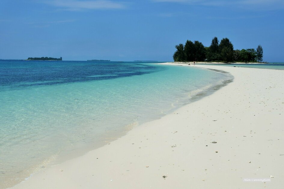Moluccas Spice Island Morotai - West Pacific Island with White Sand Beach