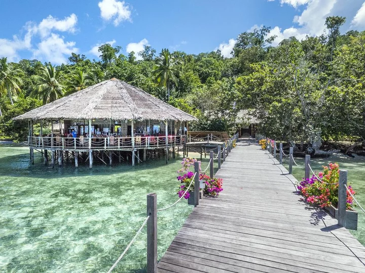 Papua Explorers Dive Resort: Resort Restaurant