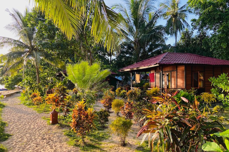 Sulawesi: Sea Souls Resort - bungalow exterior view