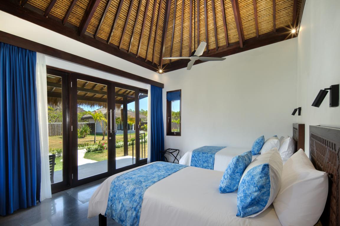 Mocean Dive Resort, Sumbawa Island: Garden View Bungalow, Twin Beds & Garden Views