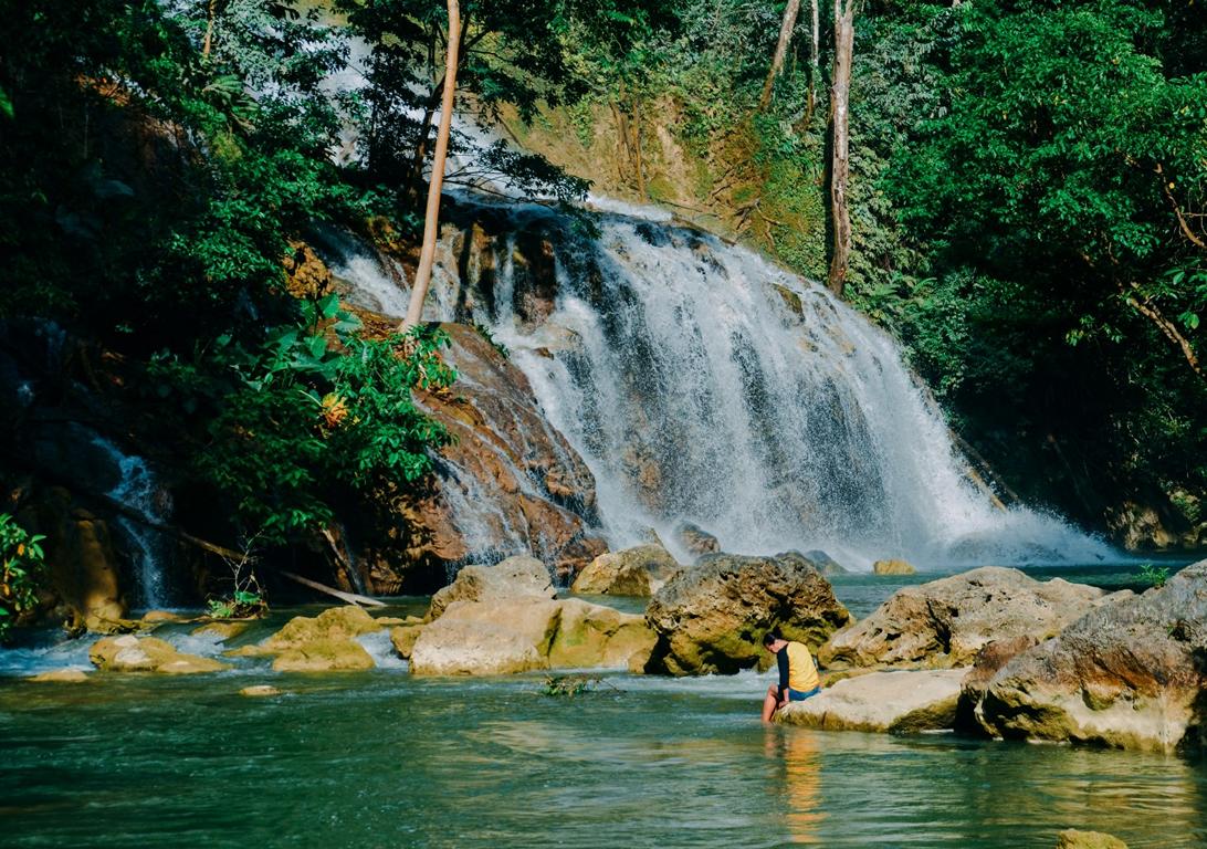 Waterfall in West-Sumba; Lesser Sunda Islands, Indonesia